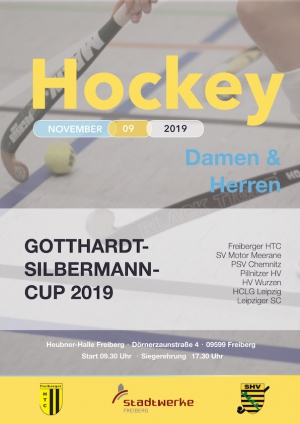 Hockey: Freiberger HTC Gastgeber beim 3. Gotthardt-Silbermann-Cup
