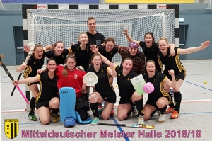 Holten nach 2015 den zweiten Mitteldeutschen Meistertitel: Die Hockeydamen des FHTC