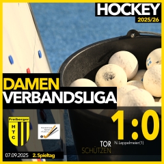 Hockey: Damen siegen im Spitzenspiel