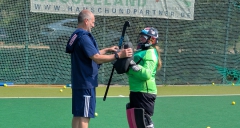 Hockey: Junges Torwart-Talent auf Bundesebene geprüft