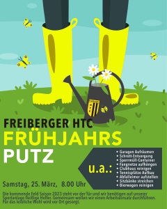 Feldsaison vorbereiten: Frühjahrsputz!