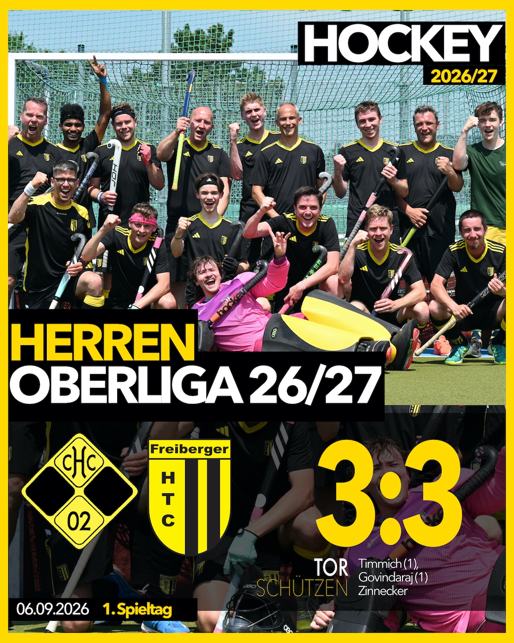 Hockey: FHTC holt Oberligapunkt in Köthen – „Ankommen tun wir erst noch“